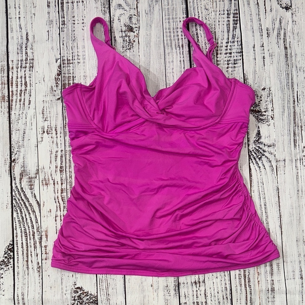 Anne Cole Pink Swim Camisole‎ Sz. 38D